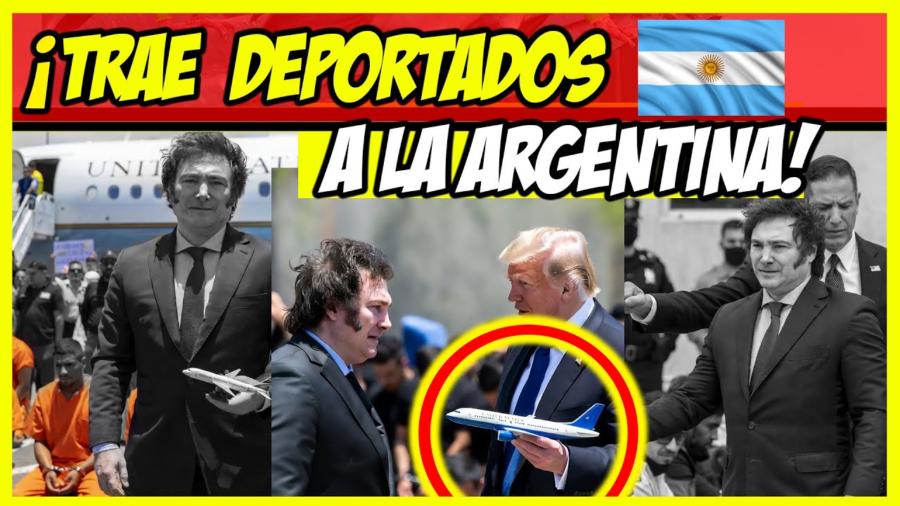 🔴 AHORA 🔴 ¡MILEI TRAERÁ DEPORTADOS DE TODO EL CONTINENTE A LA ARGENTINA! - Daniel Devita