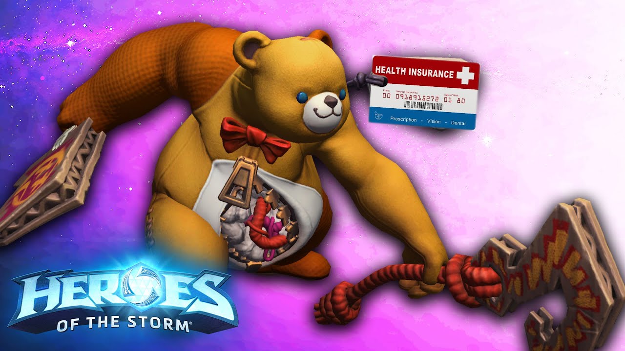 Stitches Encounters A Great Health Insurance Plan | Heroes of the Storm (Hots) Stitches Gameplay