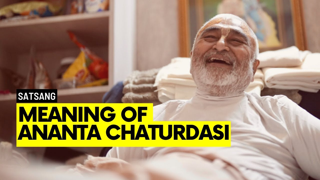 2695: Meaning Of Ananta Chaturdasi | Jayananda Das Maharaja | Suniti Didi