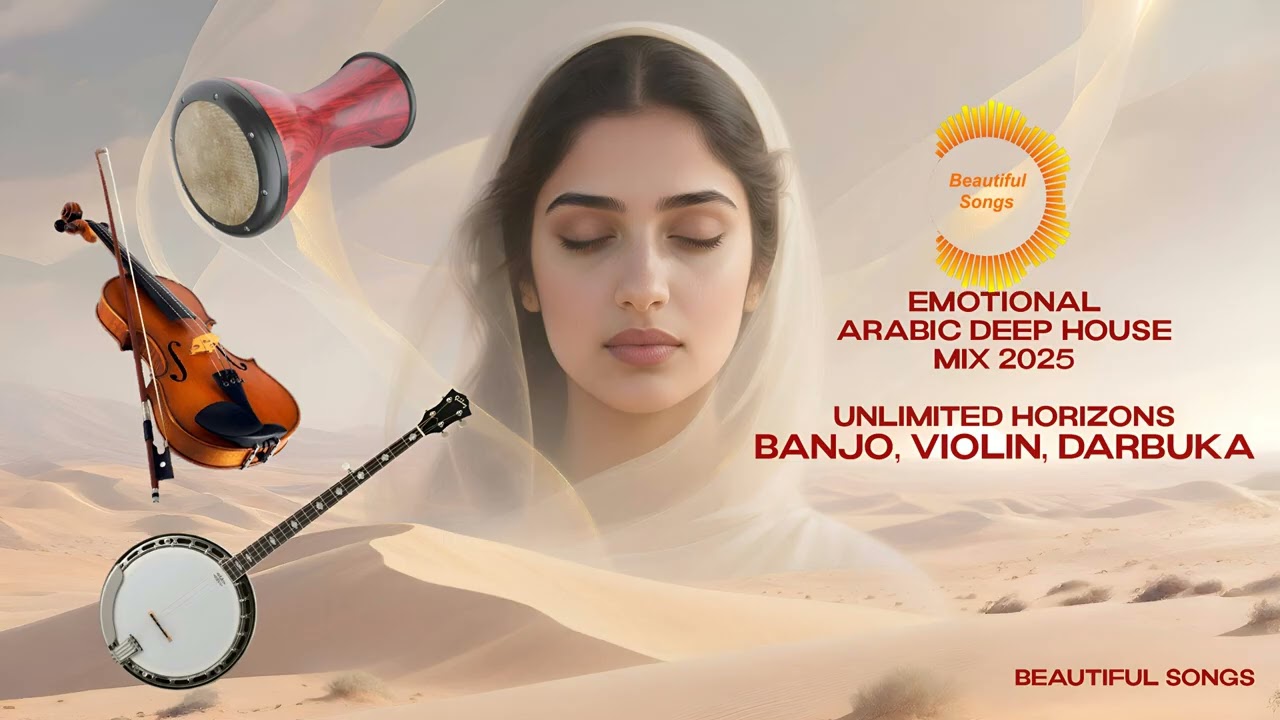 Emotional Arabic Deep House Mix 2025: Unlimited Horizons (Banjo, Violin, Darbuka)