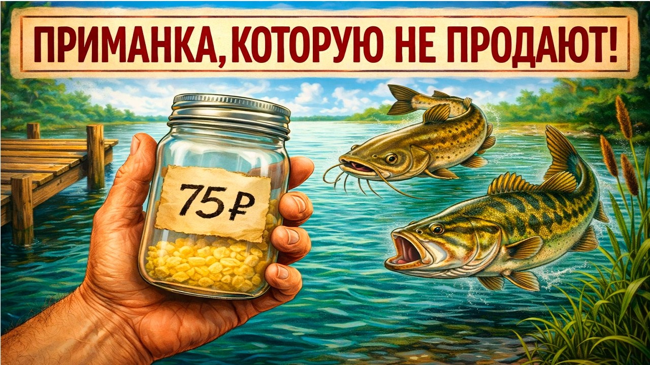 Прикормка, которой пользовался твой дед, и которую крупные рыболовные магазины не продают