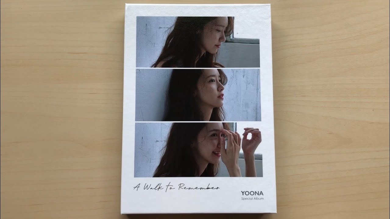 ♡Unboxing Yoona 윤아 Special Mini Album A Walk to Remember 스페셜 미니 앨범 어 워크 투 리맴버♡
