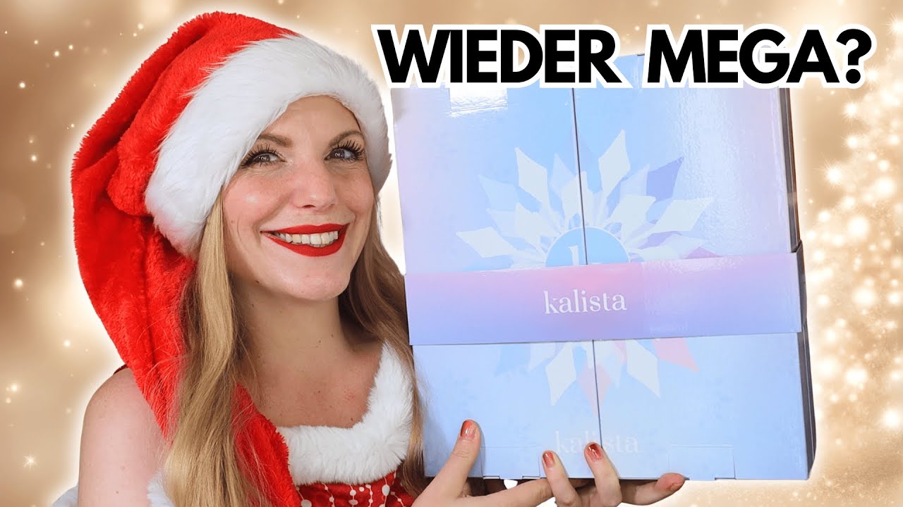 KALISTA Adventskalender 2025 Inhalt Unboxing