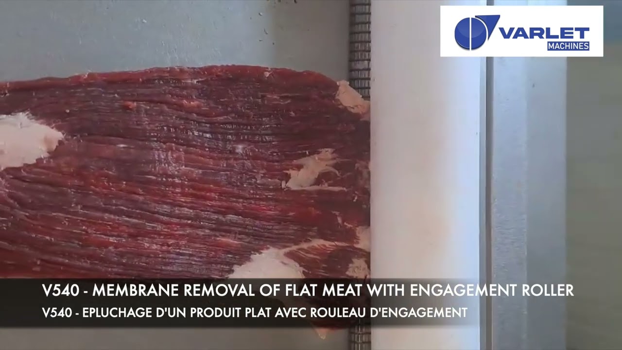 V540 - D&eacute;couenneuse - Eplucheuse manuelle &agrave; viande / Manual Meat Membrane Remover - Derinder