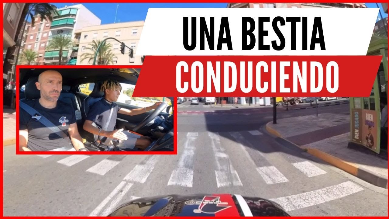 Una MAQUINA al VOLANTE🚗💨💨SIMULACRO examen CONDUCIR