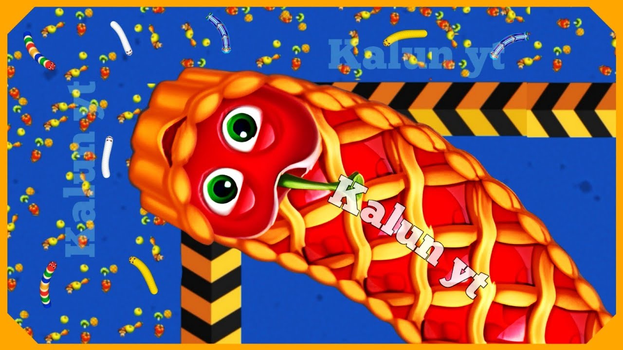🐍WORMSZONE.IO | Giant Slither Snake Top 01 🏆 | Epic Worms Zone Biggest Snake Gameplay! | Kalun yt