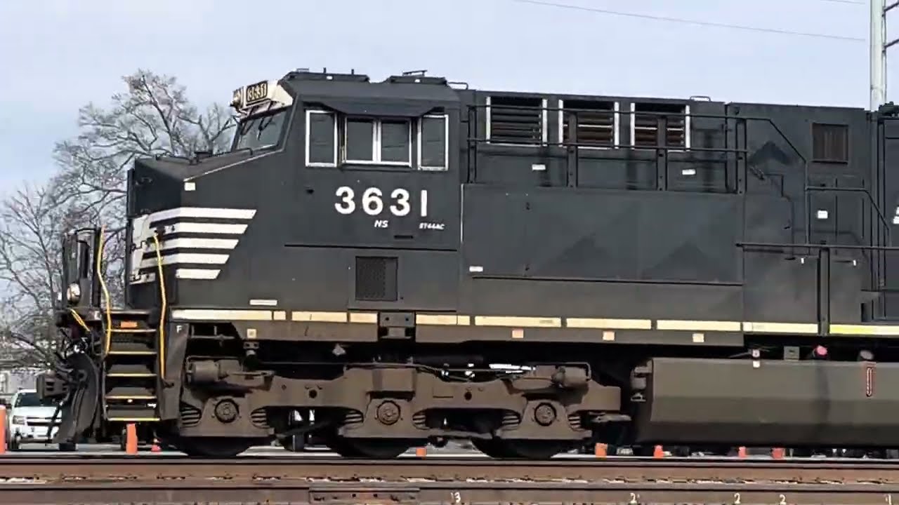Full Video of northfolk 3631 passing through Gainesville GA