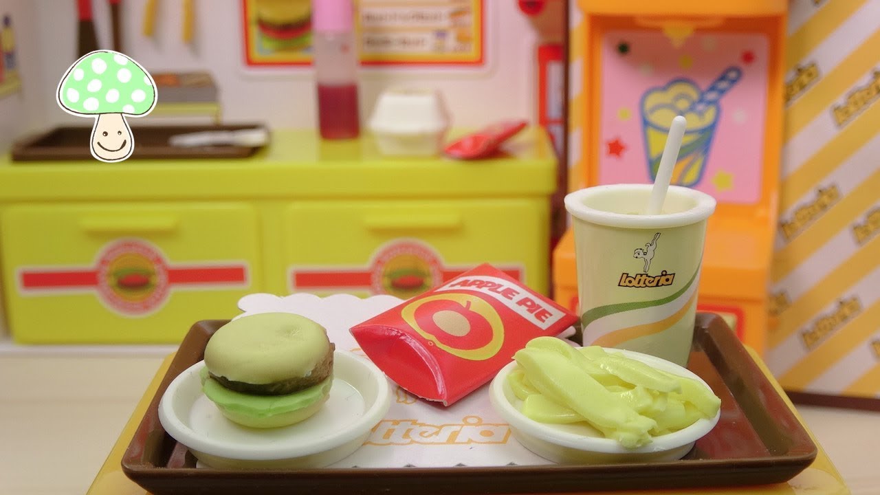 【KONAPUN】1985s BANDAI Konapun lotteria  Cooking Toys