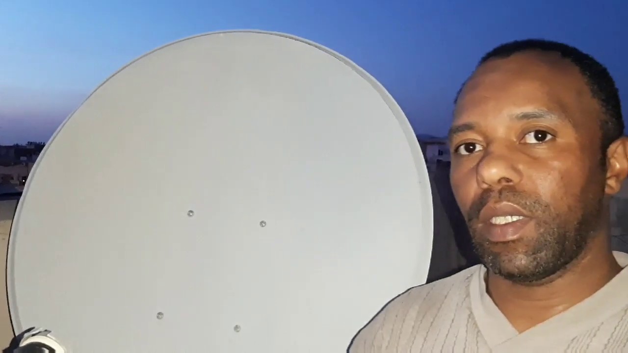 ضبط الصحن الهوائي (البارابول) .