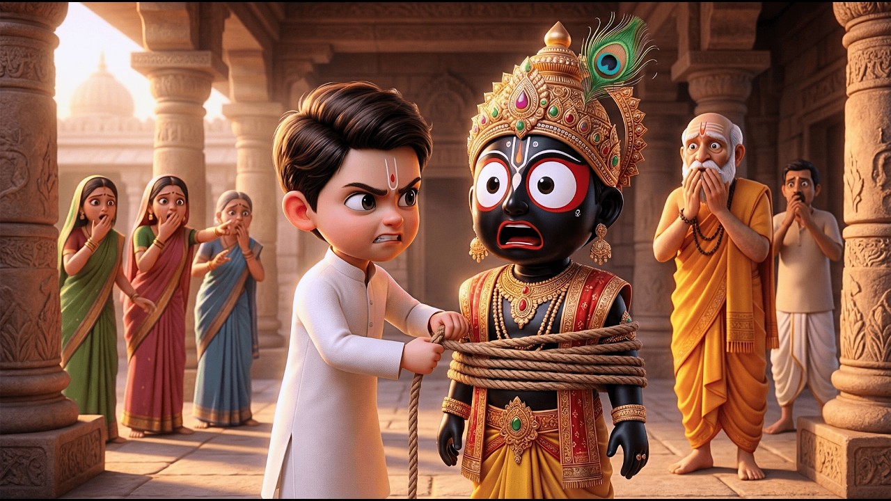 छोटे भक्त की पुकार सुनकर प्रकट हुए भगवान! | दिल छू लेने वाली कहानी | Hindi Animated Story