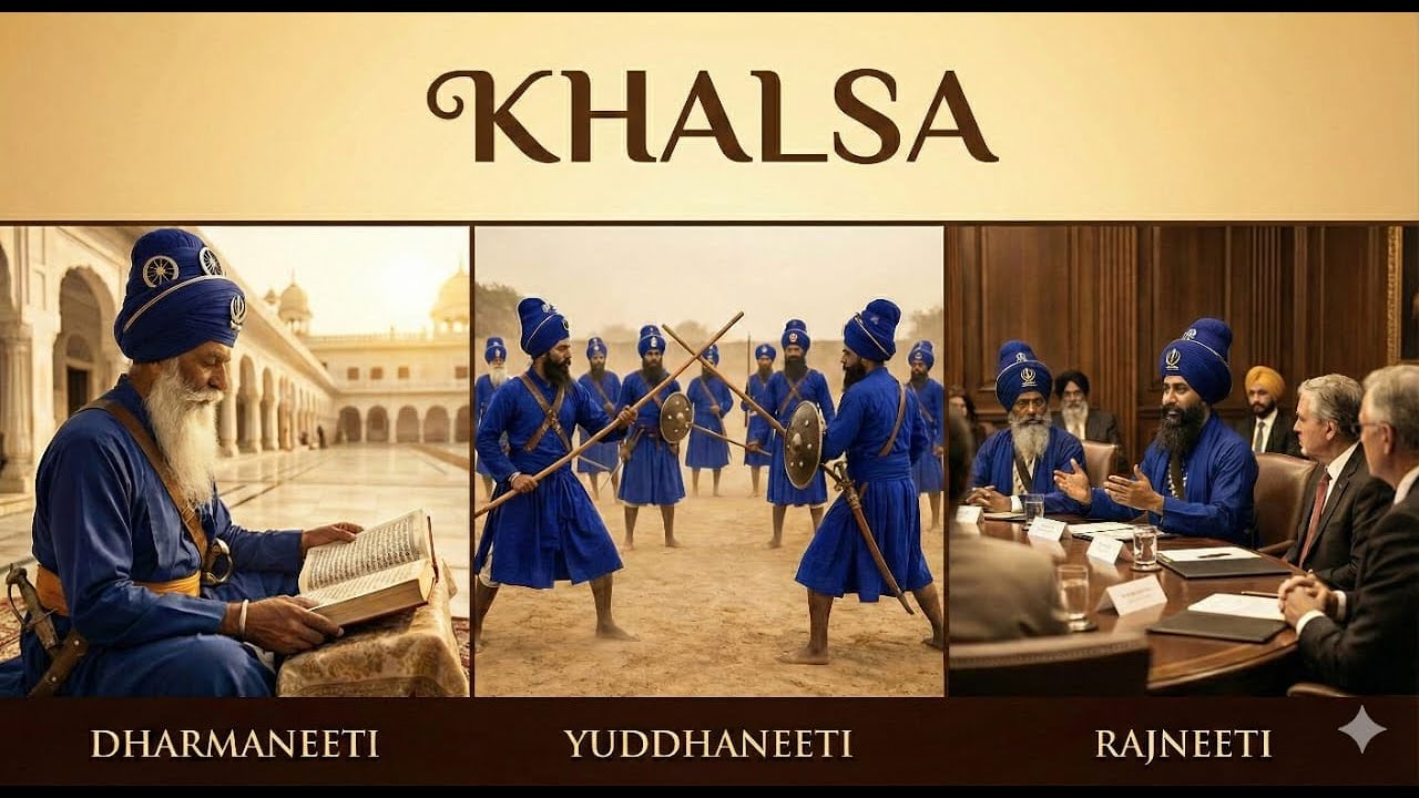 Dharma Neeti, Yuddha Neeti and Raj Neeti in Sikhism | Satgur Hargobind | Dharam Singh Nihang Singh