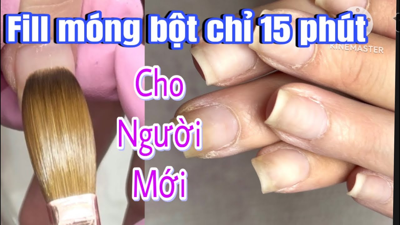 #365 Làm Fill móng Bột -Đơn giản- dễ hiểu- dễ học @VanFloridaUsa 