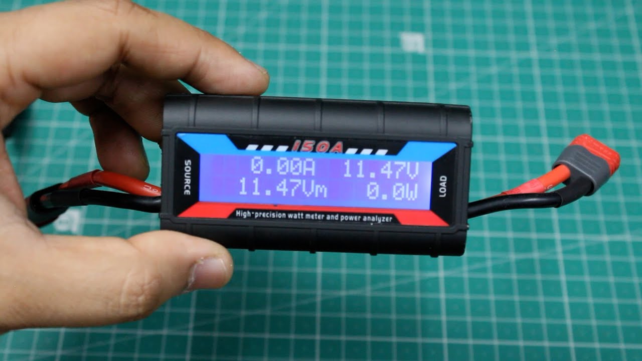 150A DC WATT METER - Measure DC Current and Voltage with this