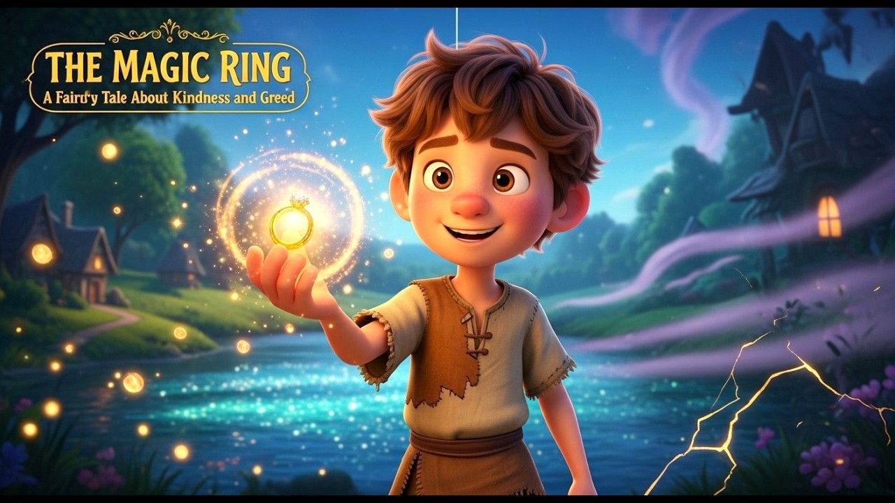 The Boy Who Found a Magic Ring | A Fairy Tale About Kindness and Greed