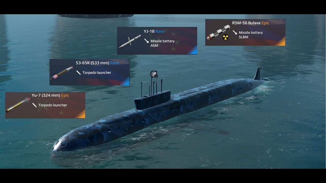 PLAYING AS THE RF YURIY DOLGORUKIY (K-535) IN MODERN WAR SHIPS!!!!! #modernwarships #ships