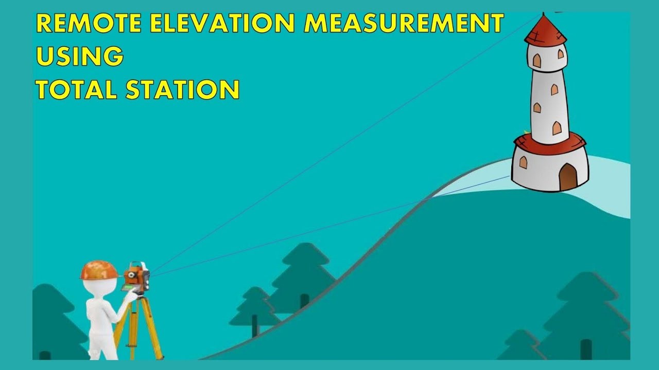 Remote Elevation Measurement using Total Station