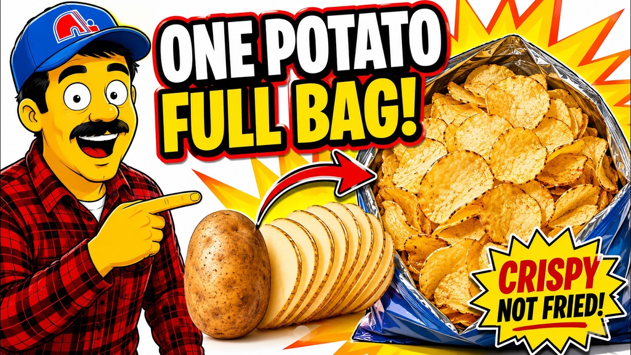 I Stopped Buying Chips &mdash; I Make Them From 1 Potato!