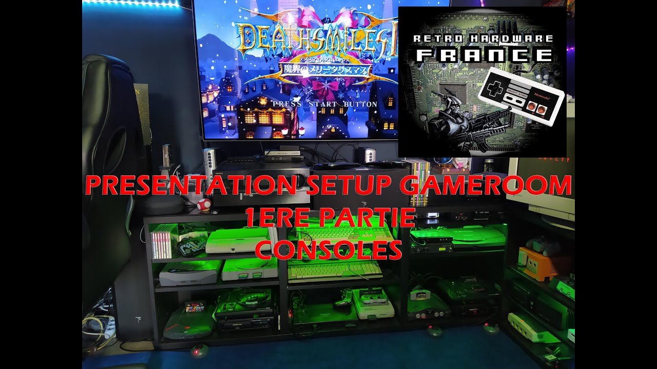 Setup Gameroom 1/3 - CONSOLES