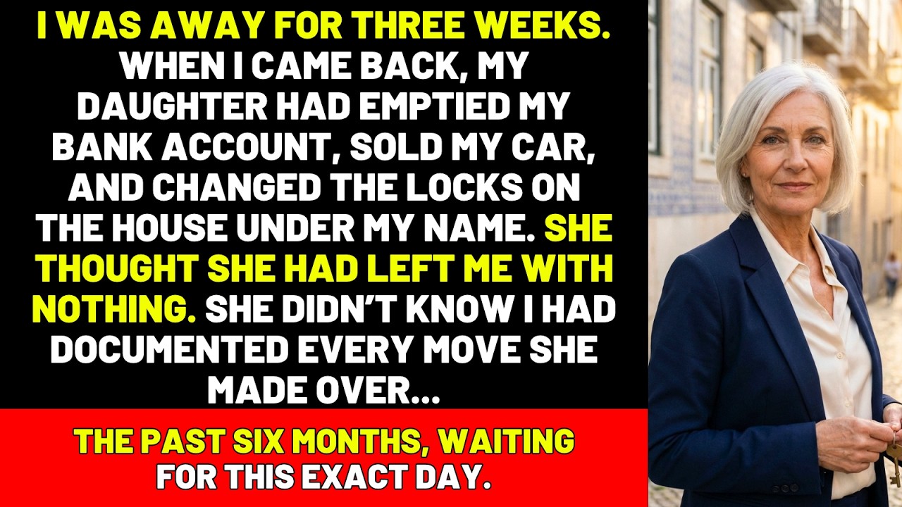 I Was Away 3 Weeks &mdash; My Daughter STOLE EVERYTHING And Changed The Locks...
