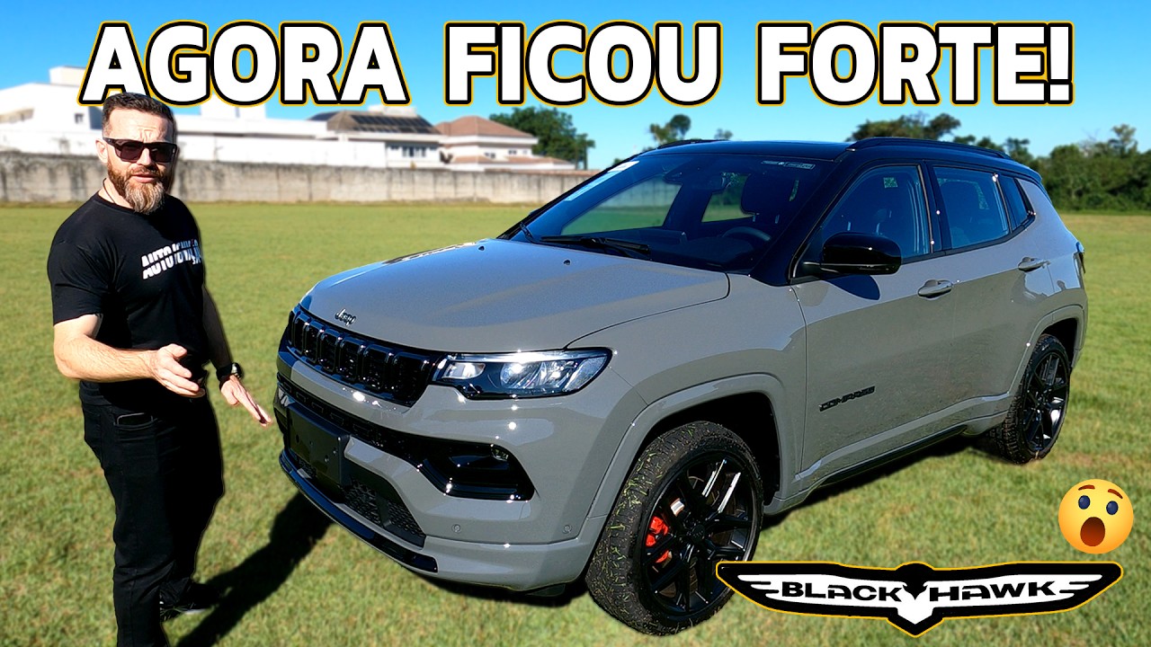 COMPASS BLACKHAWK 2025 - Agora Sim Com 272CV Turbo! Muito Forte!