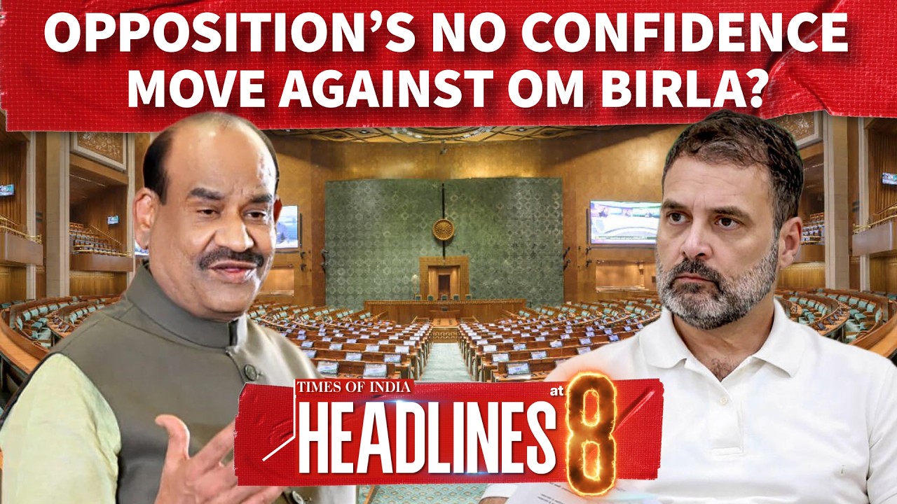 Opposition Parties’ No-Confidence Move Against Om Birla?; ICC Rejects Pak Demand Over India Boycott