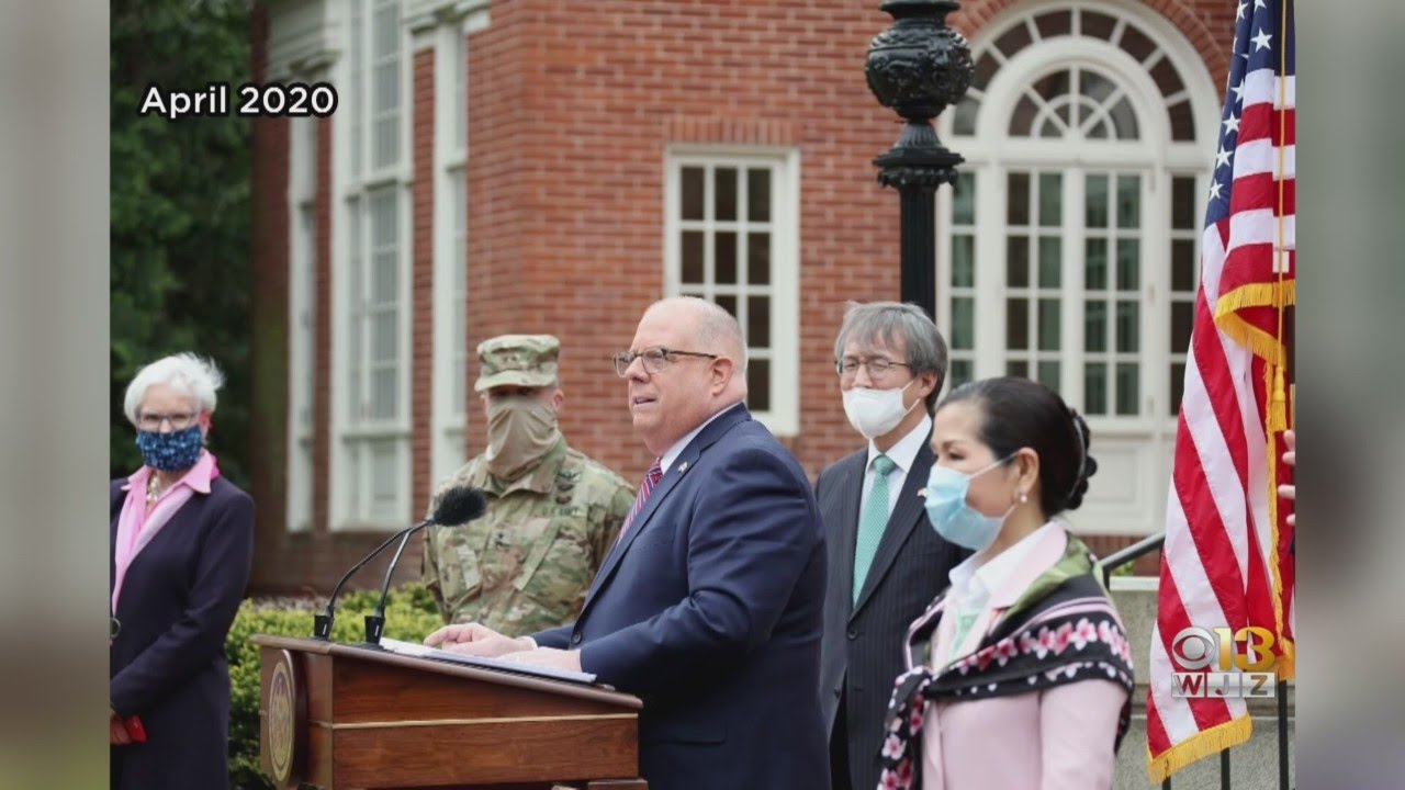 Maryland Gov. Larry Hogan Exchanges Heated Tweets With President Donald Trump