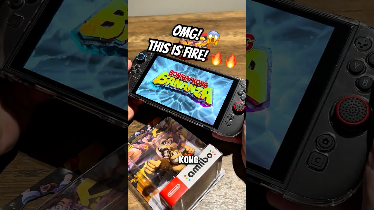 Donkey Kong BANANZA on Switch 2🍌 It's FIRE !