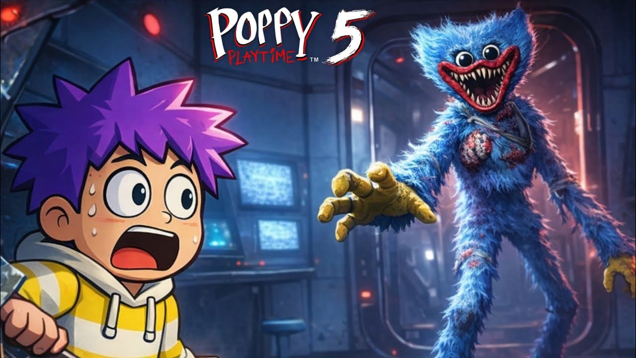 GAK DIKASI NAPAS BARU MAIN UDAH DI KEJAR HUGY WUGGY! Poppy Playtime Chapter 5 Indonesia #1