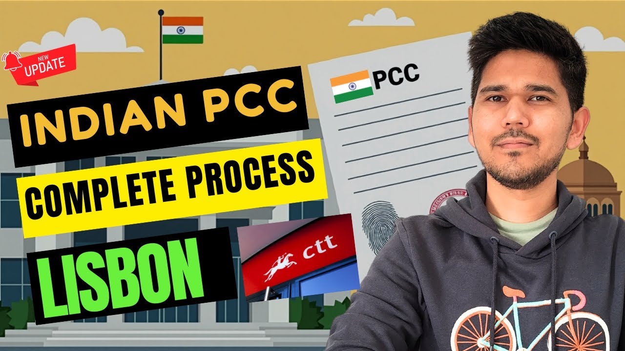 How to Apply PCC in Portugal? | New Update PCC 2025 | Indian Embassy Lisbon PCC Appointment
