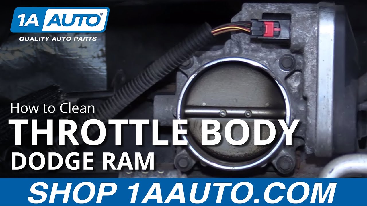 Как очистить дроссельную заслонку Dodge Ram 2002-2008 годов
