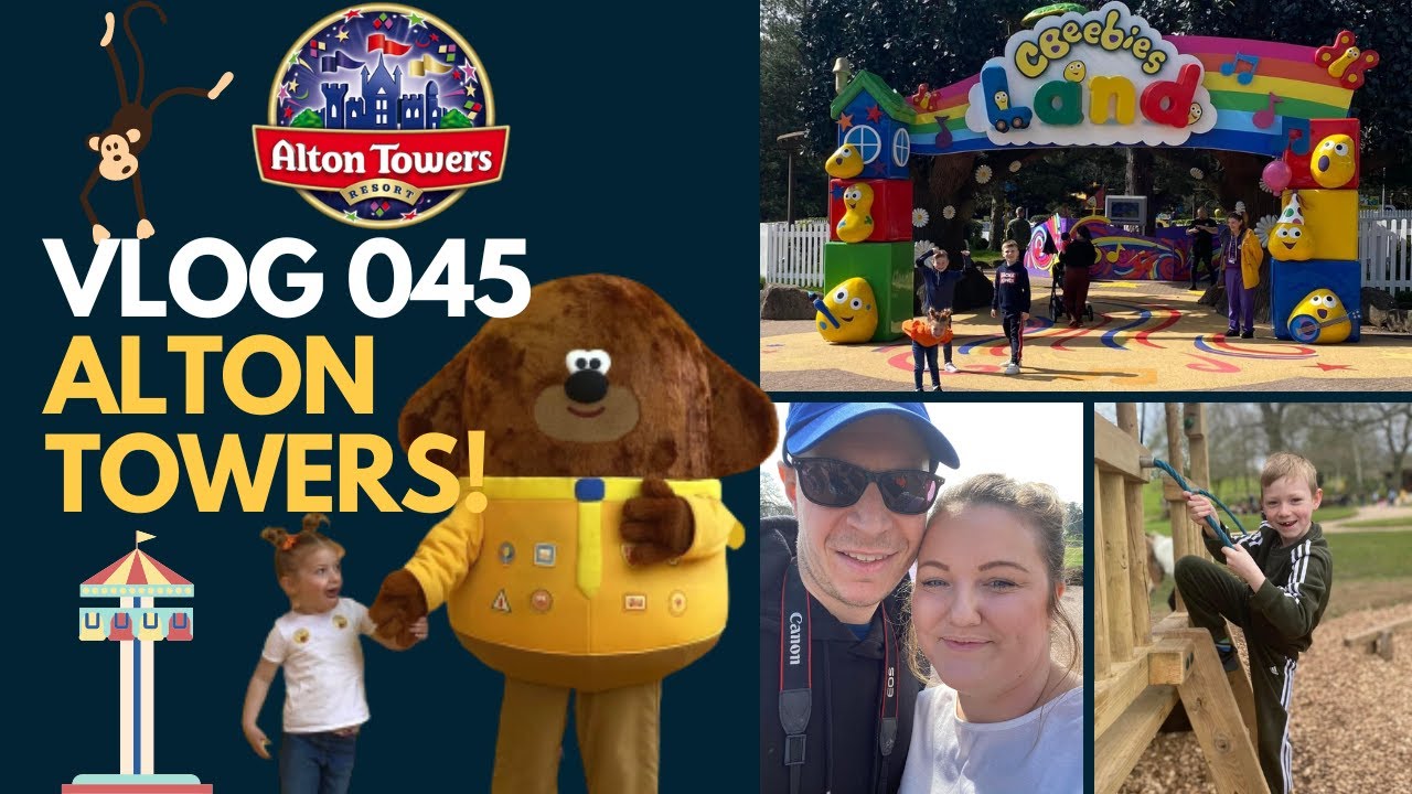 Vlog 045 - ALTON TOWERS - AMAZING Weekend & Trentham Monkey Park