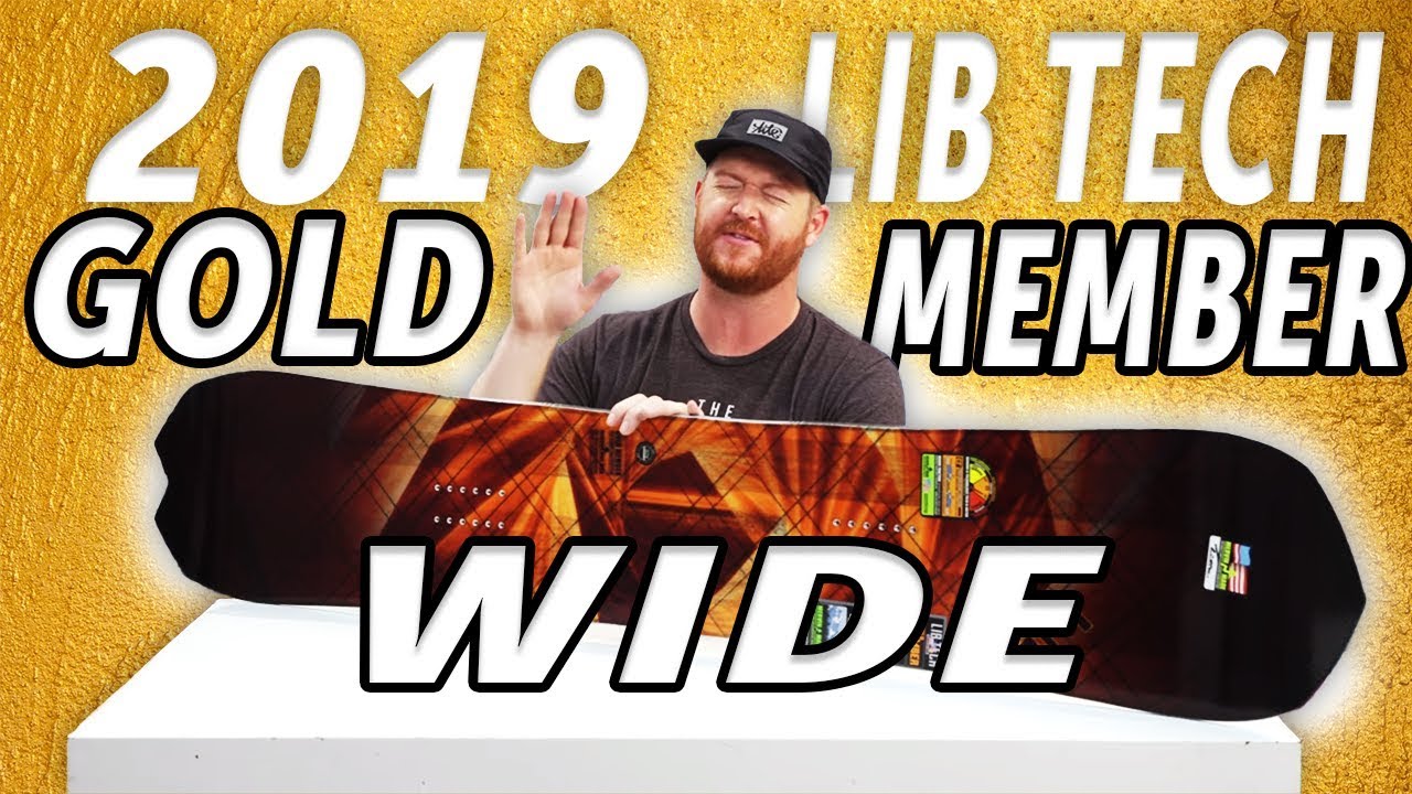 2019 Lib Tech T.Rice Gold Member Wide Snowboard Review