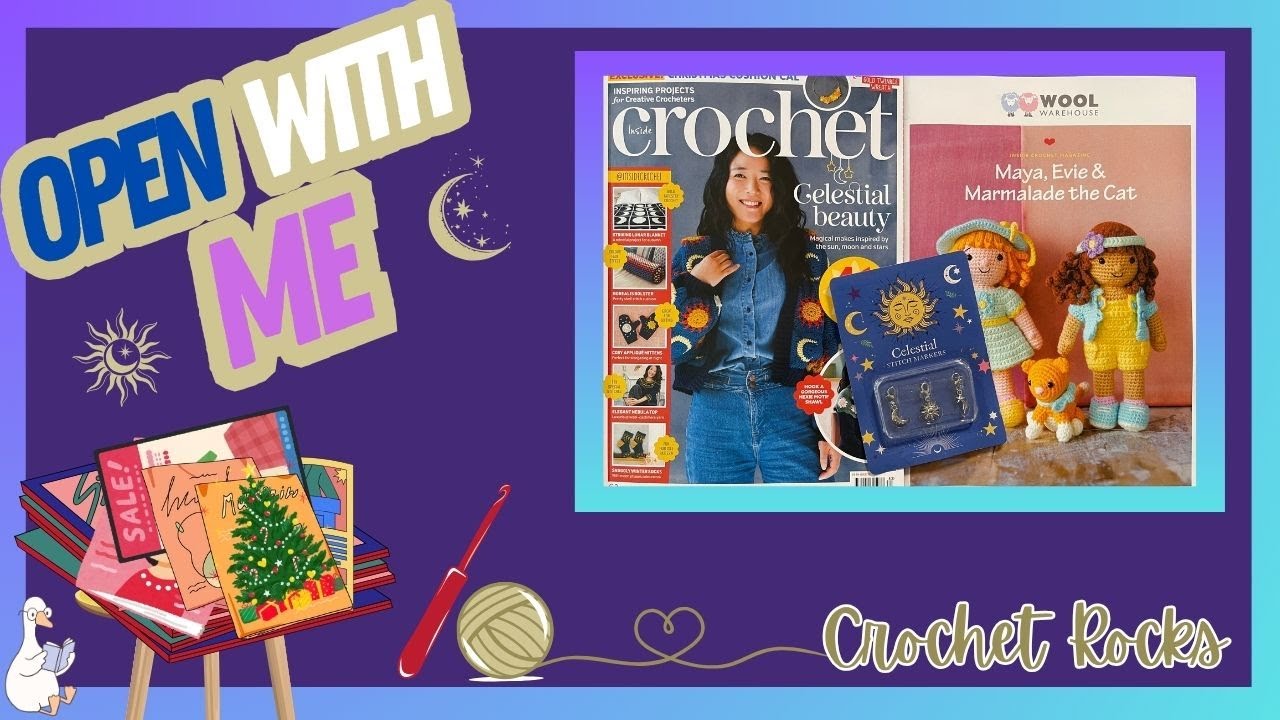 📚 Open With Me 238 Inside Crochet Magazine & Free Amigurumi gifts