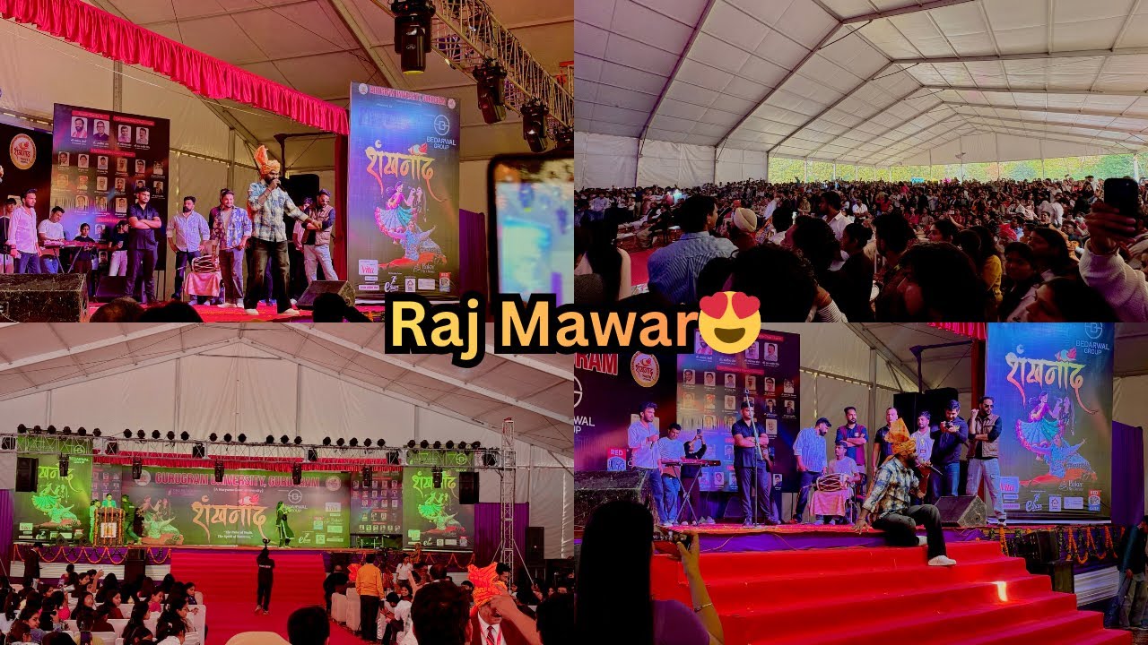 Gurugram University Youth Fest 2025-26 Day 2 ( Raj Mawar )
