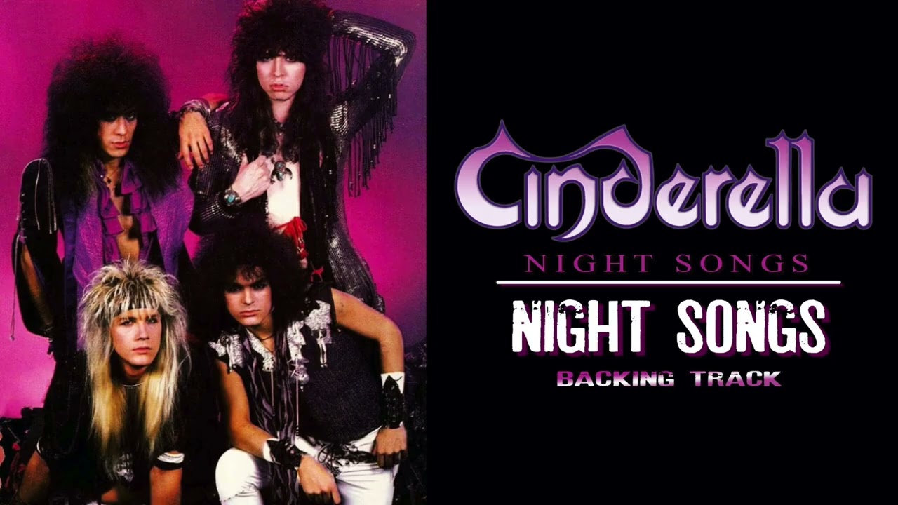 Cinderella - Night Songs - Guitar Backing Track with Vocals
