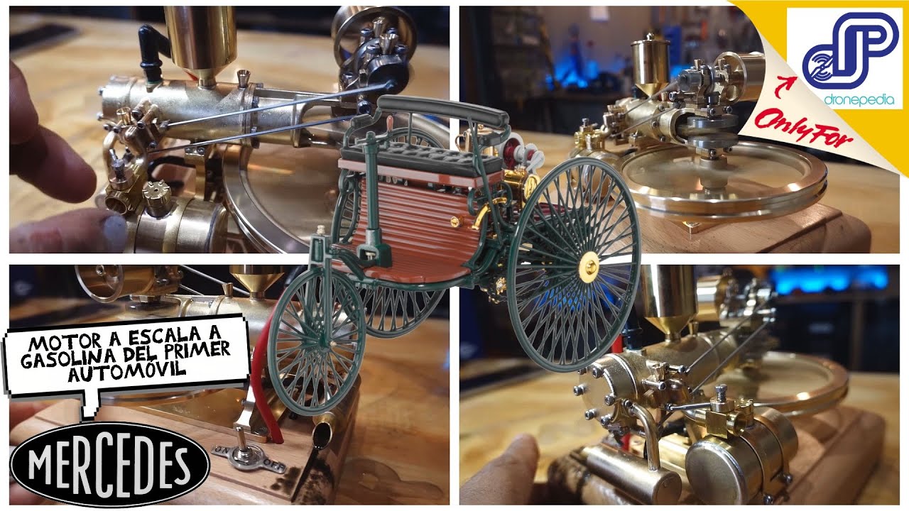 Tengo el primer motor a combustión en un auto Benz Patent Motorwagen 1885 |NQUEH