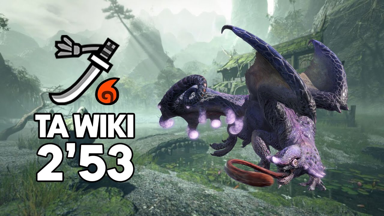 Chameleos TA Wiki Rules Longsword Solo 2'53 | MHRise PC