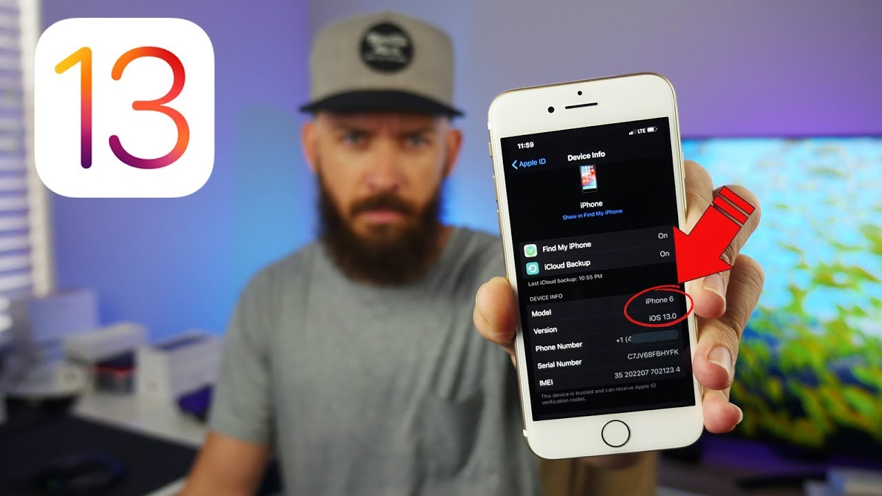 iOS 13 на iPhone 6 достигнута!!