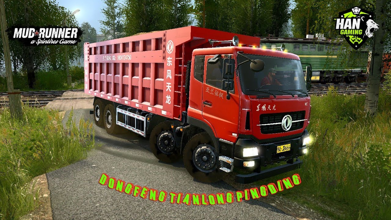 Мод Dongfeng Tianlong Pingding (8X4) для Spintires: MudRunner