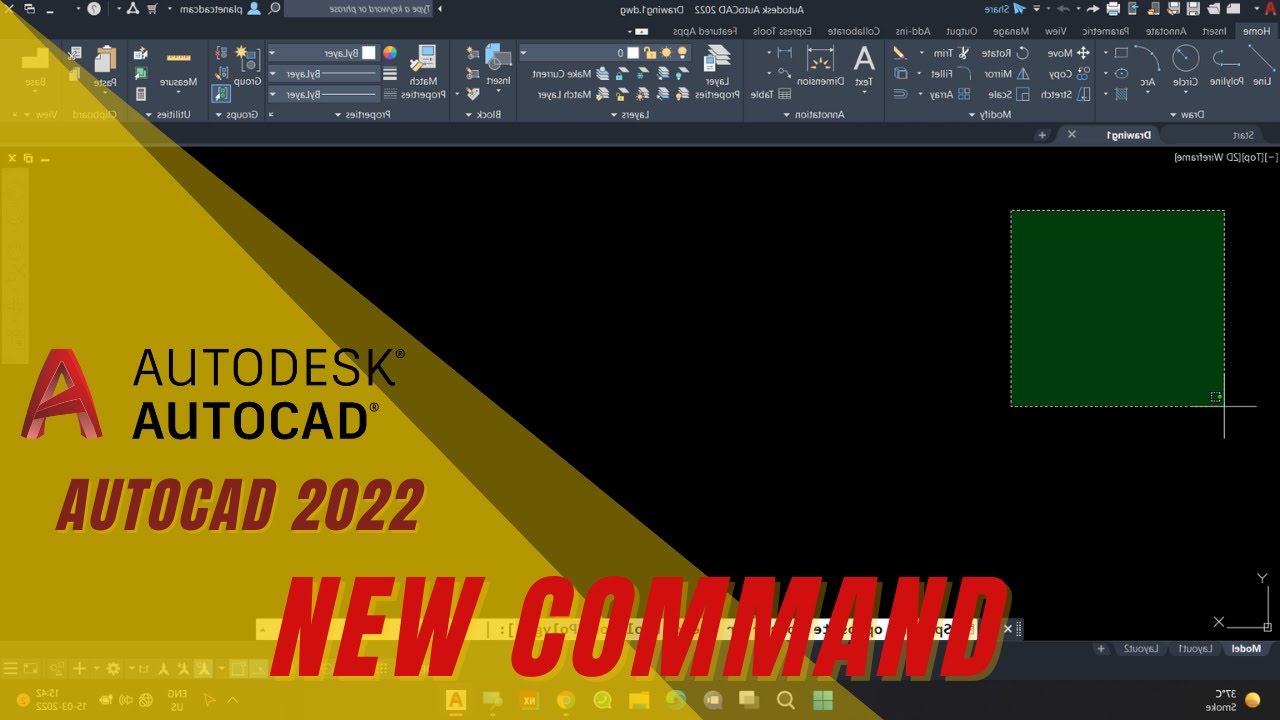 COUNT | NEW COMMAND | AUTOCAD 2022