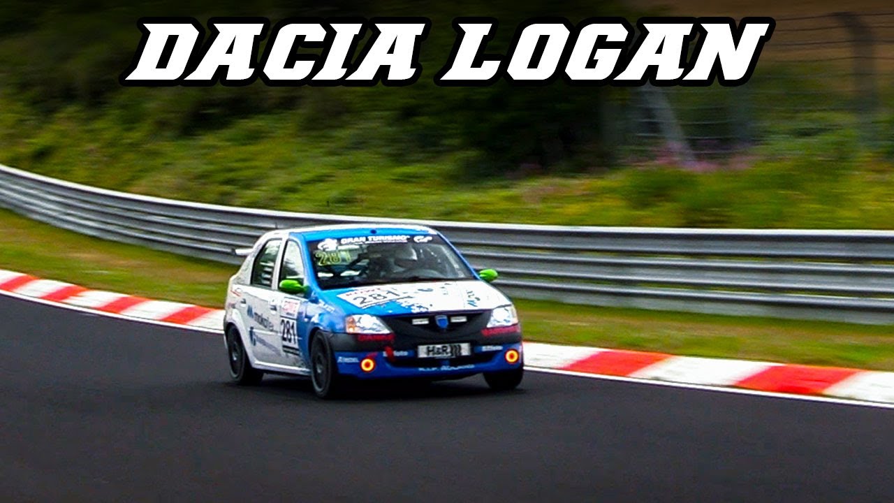 DACIA LOGAN racecar | Passed by all other cars | Nürburgring 2022