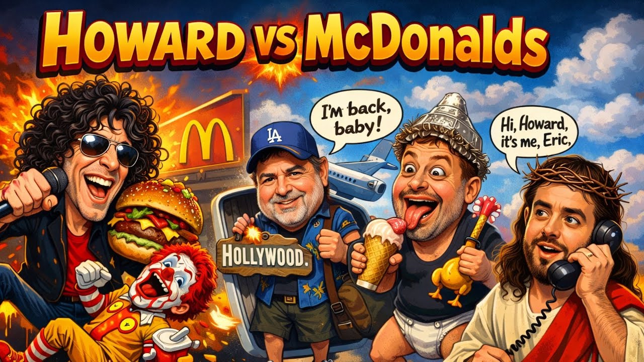 Howard vs Mcdonalds Artie Returns From LA Benjy s Wacky Behavior Jesus Twin Eric Calls In