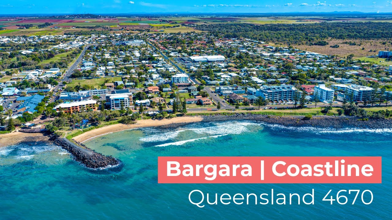 The Beautiful Bargara Coastline in Queensland Australia. 10 minutes from Bundaberg.