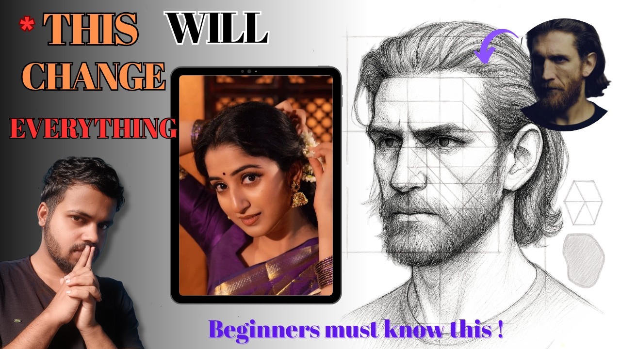 How To Practice Portrait For Beginners| Best Portrait Tutorial Ever!