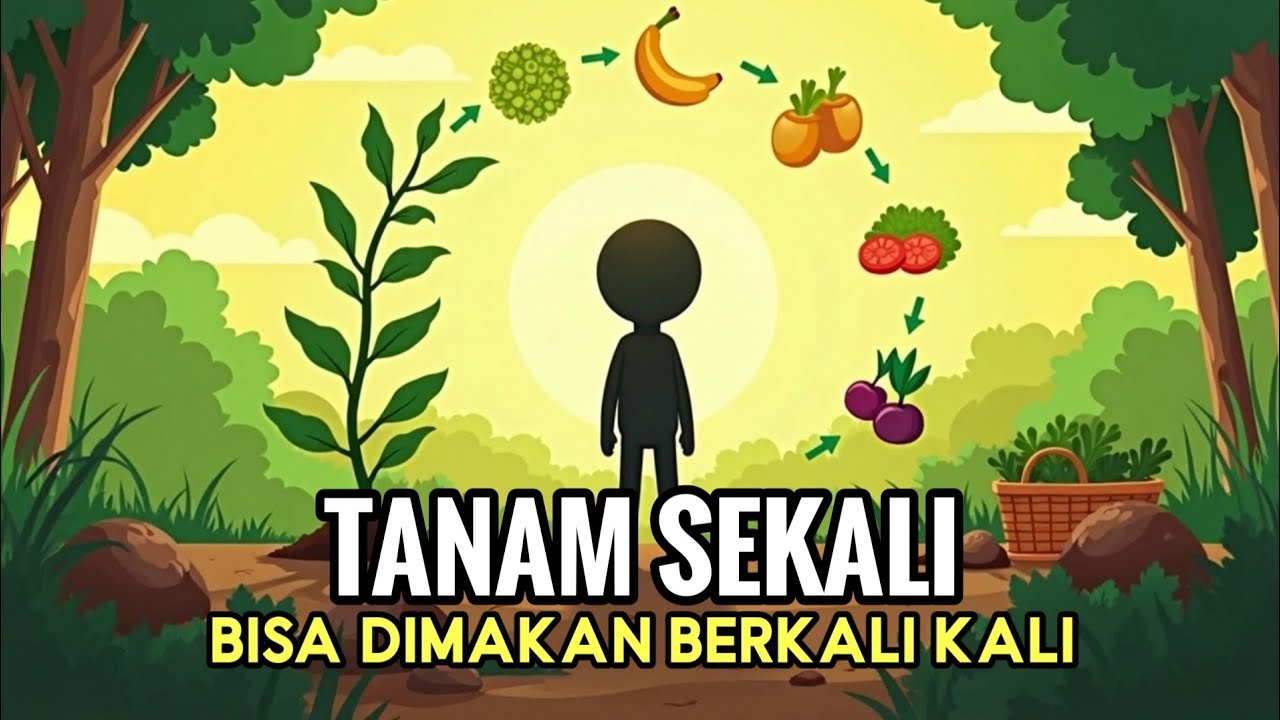 7 Tanaman yang Sekali Ditanam tapi Bisa Memberi Makan Berkali-kali