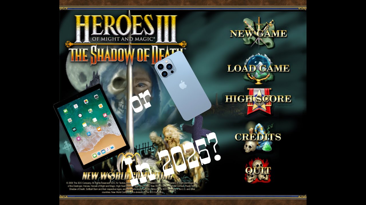 Heroes 3 on iPad/VCMI