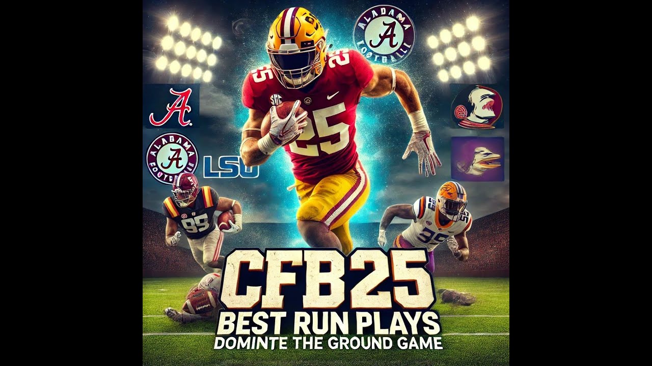 Best Running Plays in College Football 25!