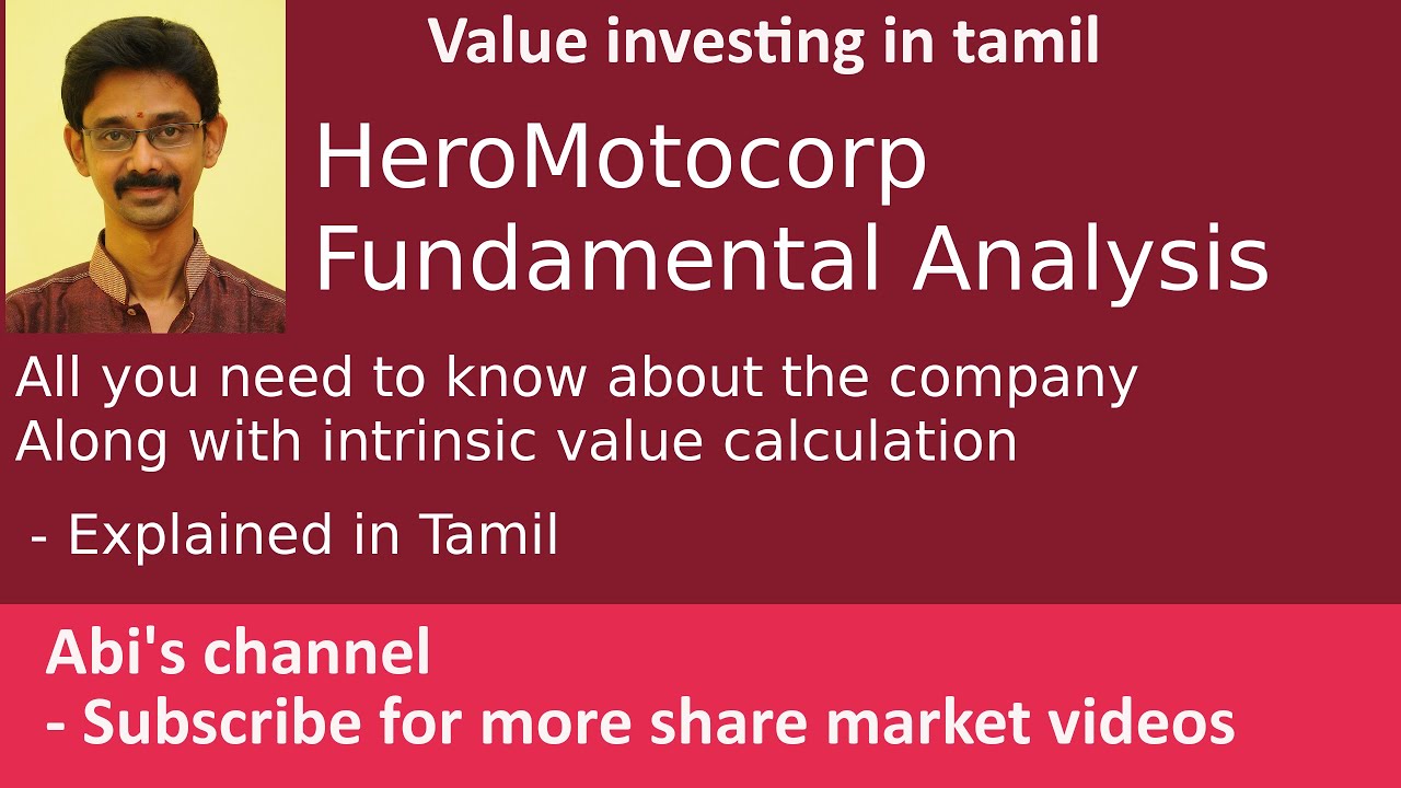 Hero Motocorp Fundamental Analysis | All you need to know with intrinsic value | Explained in Tamil