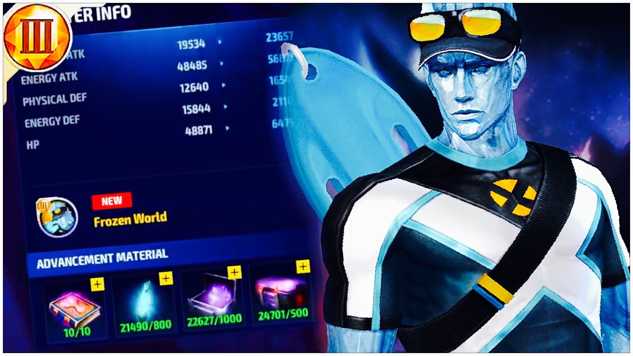 T3 ICEMAN KRAKOAN SUMMER UNIFORM IS SOO MUCH FUN l Marvel Future Fight