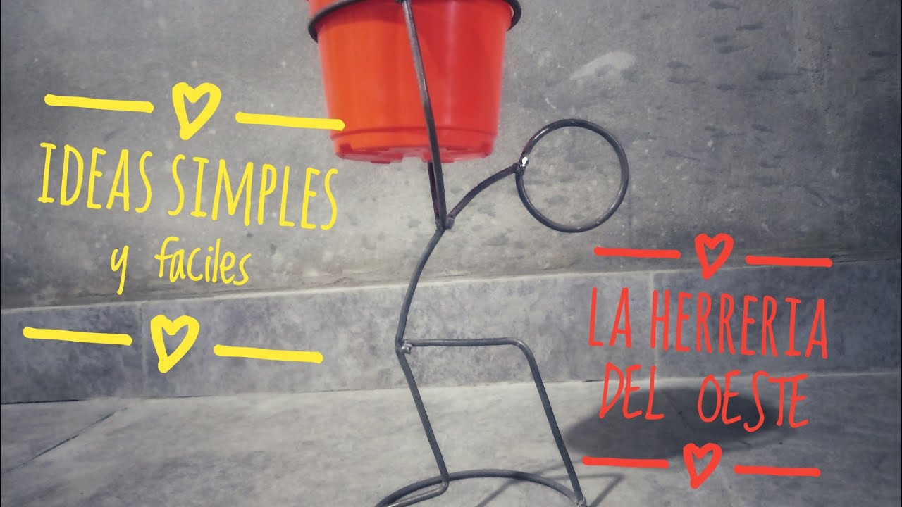 @rte en hierro porta macetas atlas/atlas pot holder. faça você mesmo. how to make #diy #fyp #foryou